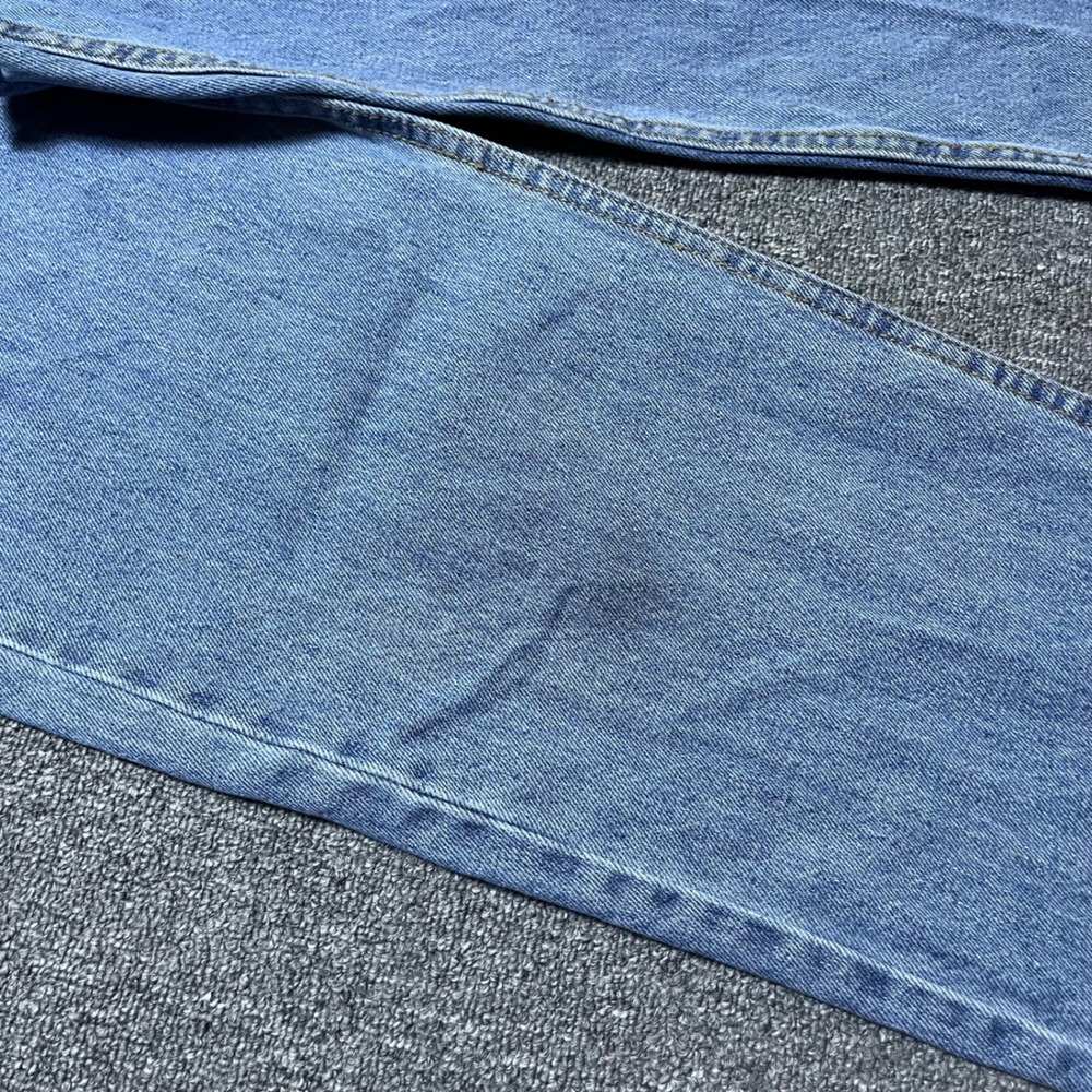 Levis 550 Relaxed Fit Jeans W34 L30 Blue Denim Medium Wash Mens 550-4834 - Picture 4 of 14